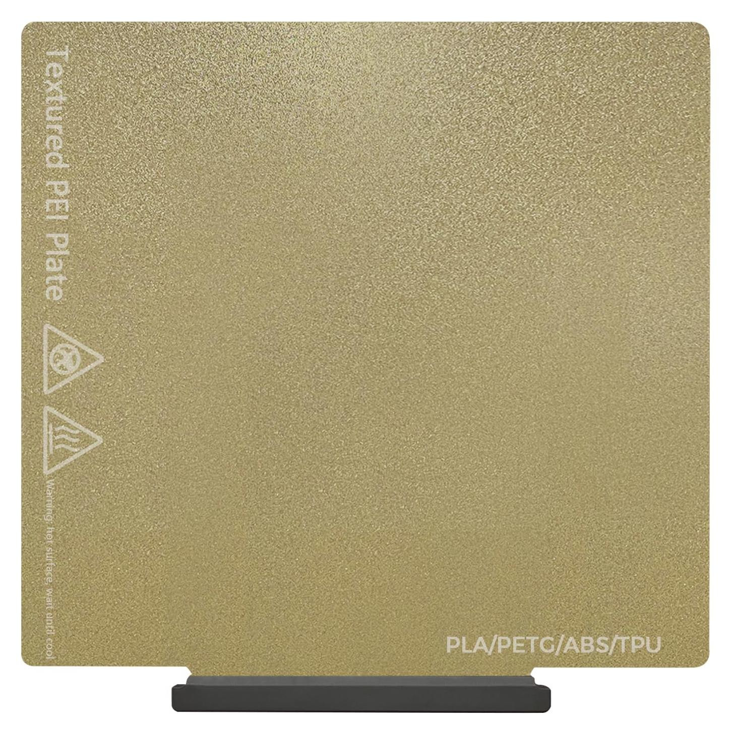 Dripio Bouwplaat met handvat voor Flashforge AD5X/5M/5M Pro, goudkleurig