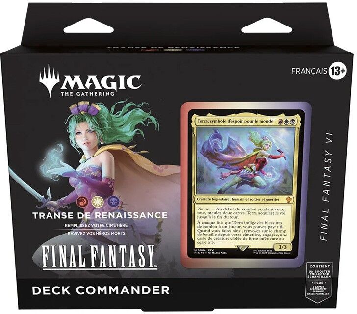 Wizards Of The Coast MTG : Final Fantasy - Deck Commander Transe de Renaissance