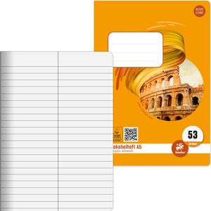 Staufen Vokabelheft Style 040632053, A6, 2 Spalten, 32 Blatt mit 80 g/m², Lineatur 53