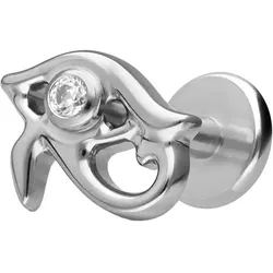Titan Labret mit Innengewinde AUGE DES HORUS
