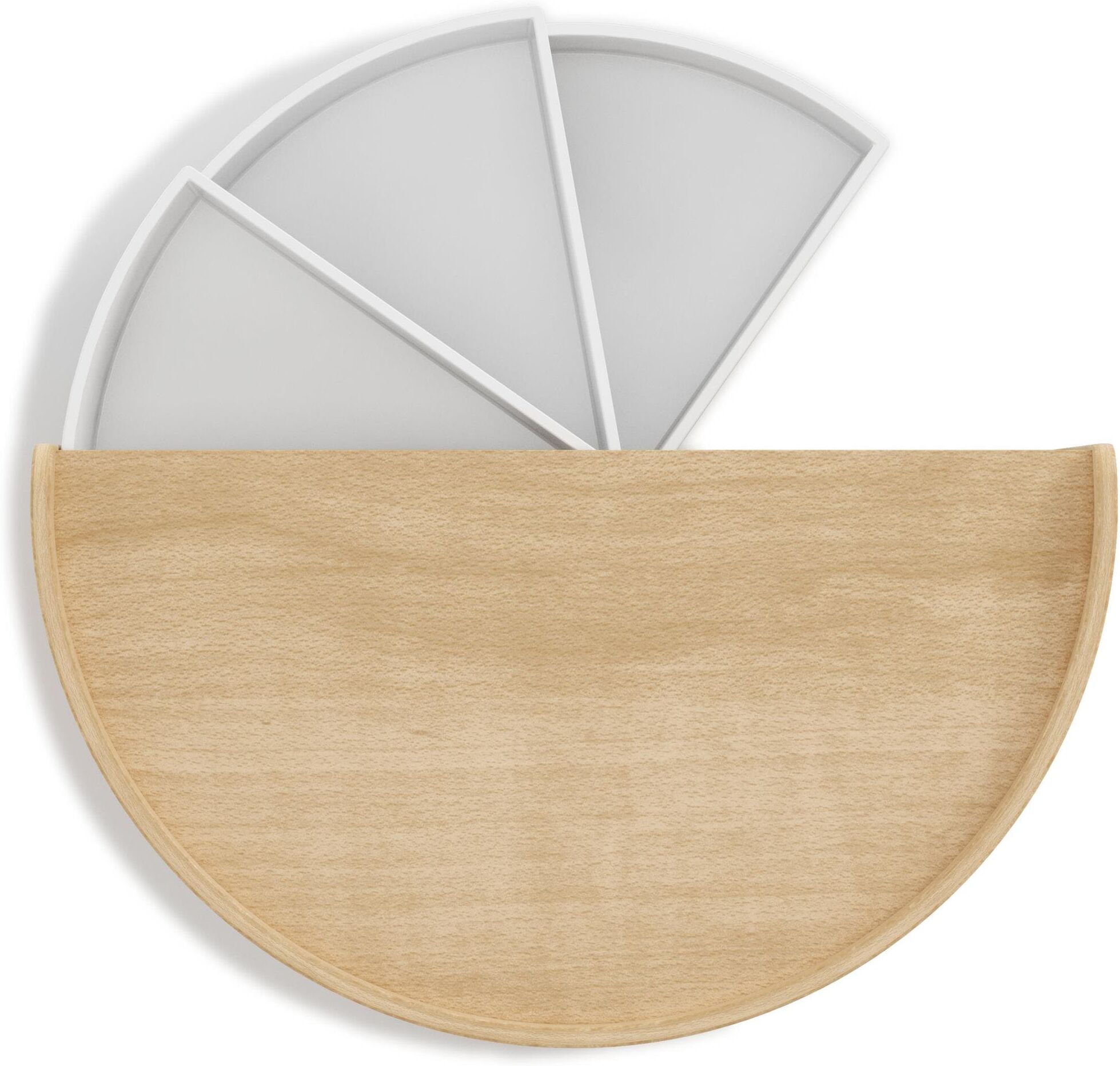 Schmuckkassette UMBRA "Moona Holz", beige (natur), AufbewahrungsboxenB:25cm H:18cm, Schmuckkassette, B:25cm H:18cm natur Einheitsgröße