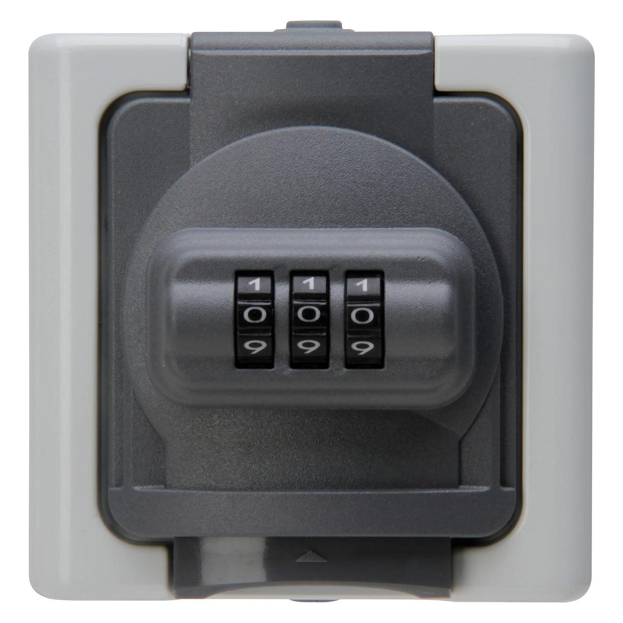 Kopp APWG Blue Electric 109856007 Schuko mit Zahlenschloss grau (109856007)