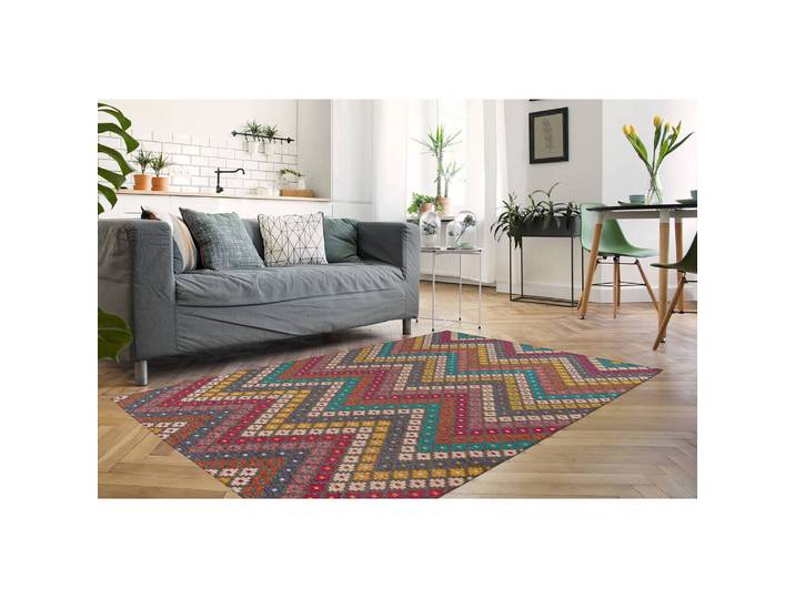 Kurzflorteppich Primavera 225 Multicolor 200 x 290cm Mischgewebe