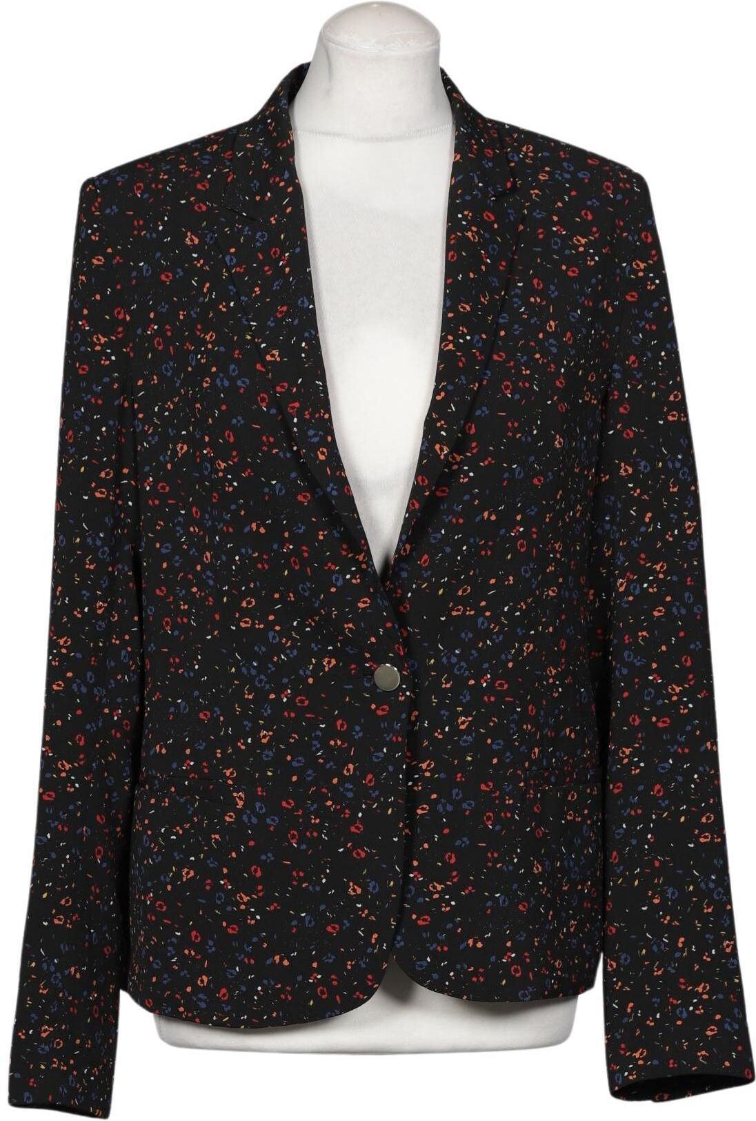 Promod Damen Blazer, Schwarz, Gr. M, kein / Etikett - Second Hand