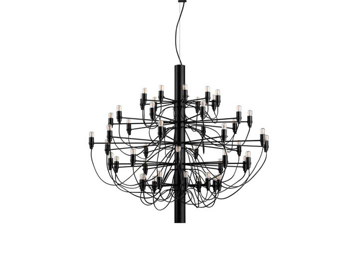 2097/50 LED Pendelleuchte Schwarz - Flos - Wohnzimmer - Metall