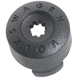 Volkswagen Radschrauben-Kappe Satinschwarz 7H0601173A9B9