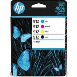 HP, Druckerpatrone, 912, CMYK Original, Ink Cartridge (CMYK)