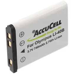 AccuCell Akku passend für Ricoh SL-68 Akku