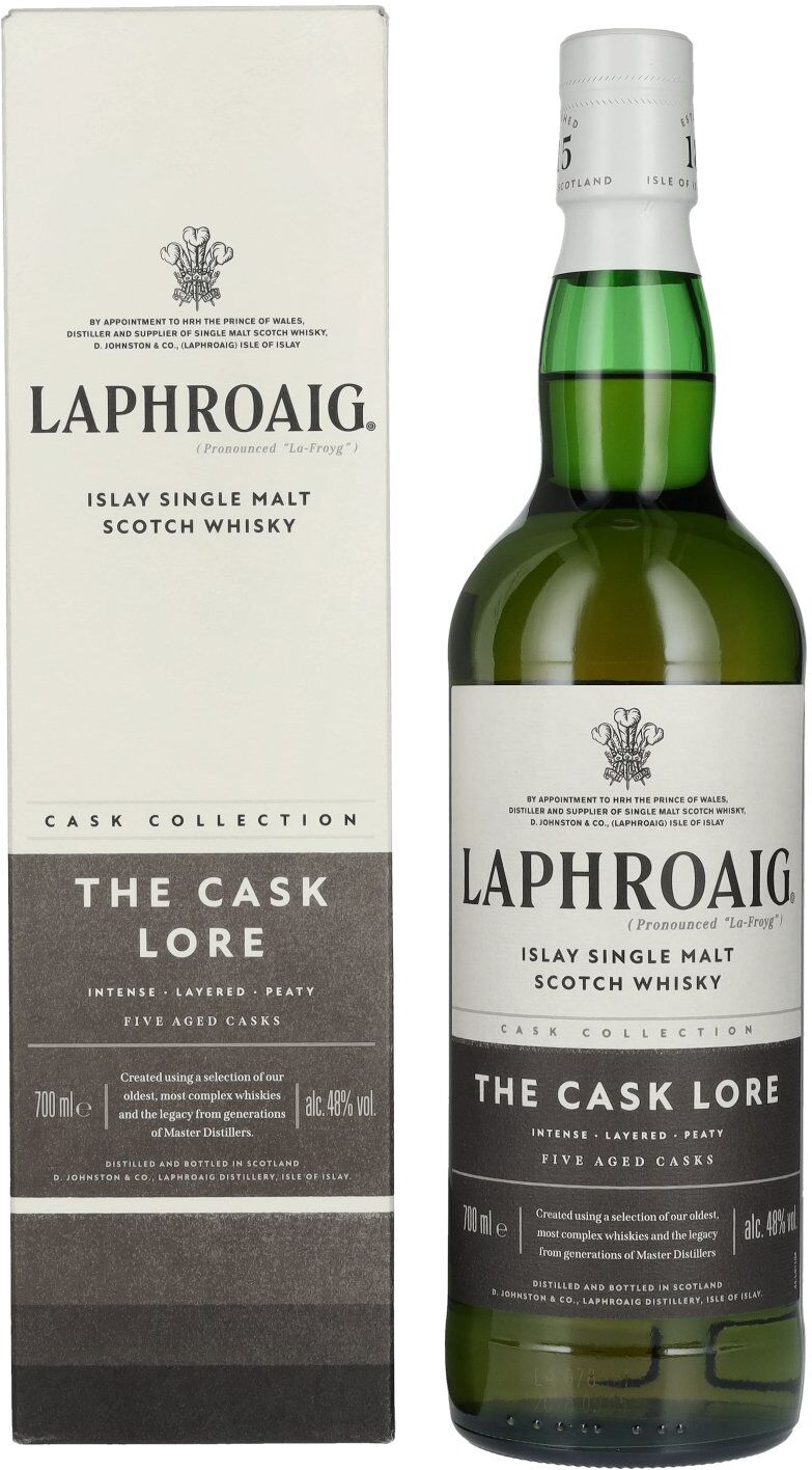 Laphroaig LORE Islay Single Malt 48% Vol. 0,7l in Geschenkbox