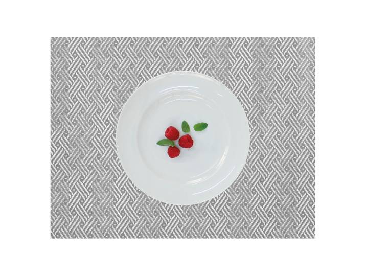 Tischset Match 35 x 0 x 46cm Grau/Grau