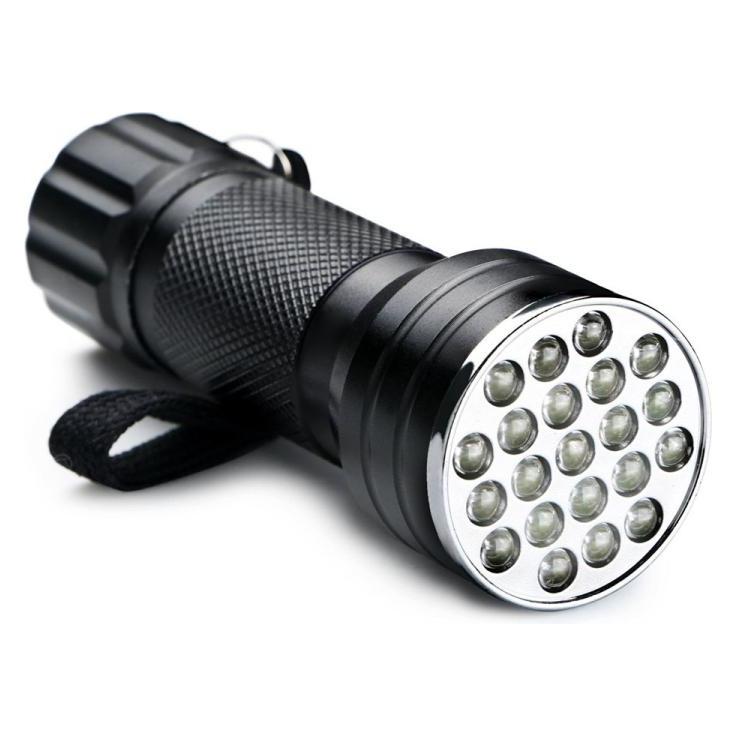 SIGN Ultra Violet Torch LED Flashlight 21 LEDs 395NM (ZY14115373)