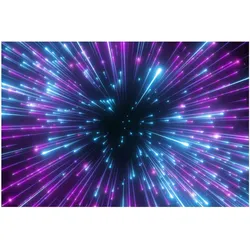 FOTOTAPETE Neon Feuerwerk 432/290 cm