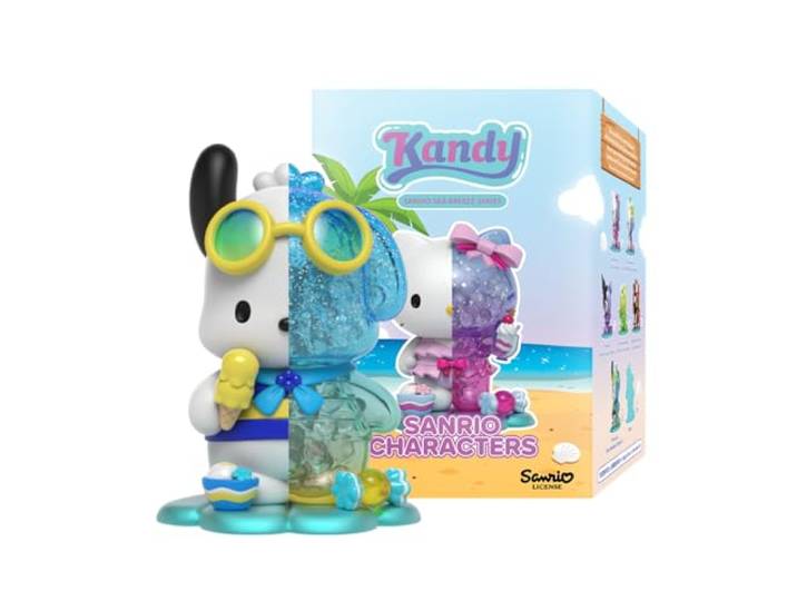 Mighty Jaxx Kandy x Sanrio Sea Breeze Edition Blind box met speelgoedfiguren om te verzamelen Eén pakket - Bevat één willekeurig figuur