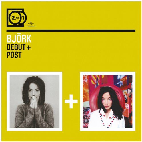 Bjork - 2 For 1: Debut / Post (Digipack ohne Booklet) - Preis vom 11.10.2026 03:10:56 h