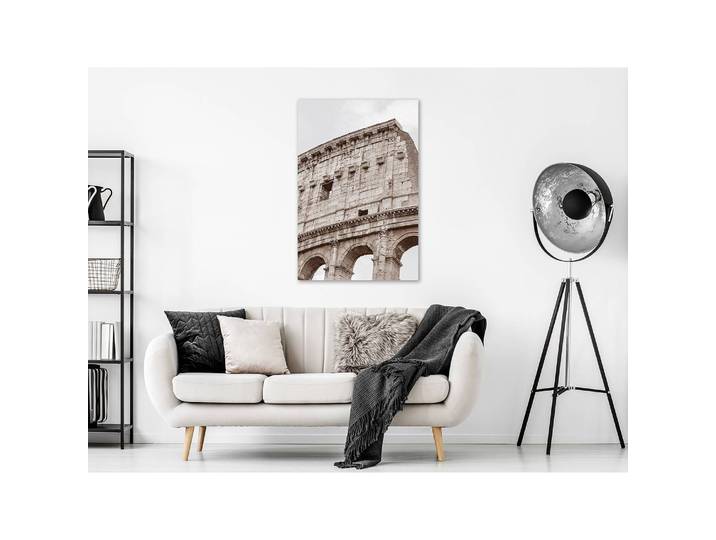 Tableau déco Colosseum Lin Marron 40 x 60cm