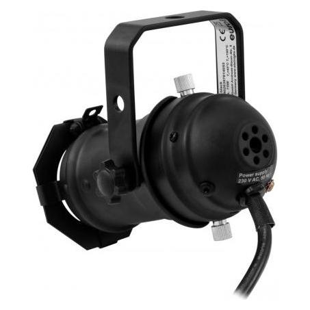 Eurolite Set PAR-16 Spot GU-10 schwarz + GU-10 230V LED SMD 7W 6400K (7 W, LED) (58094049)