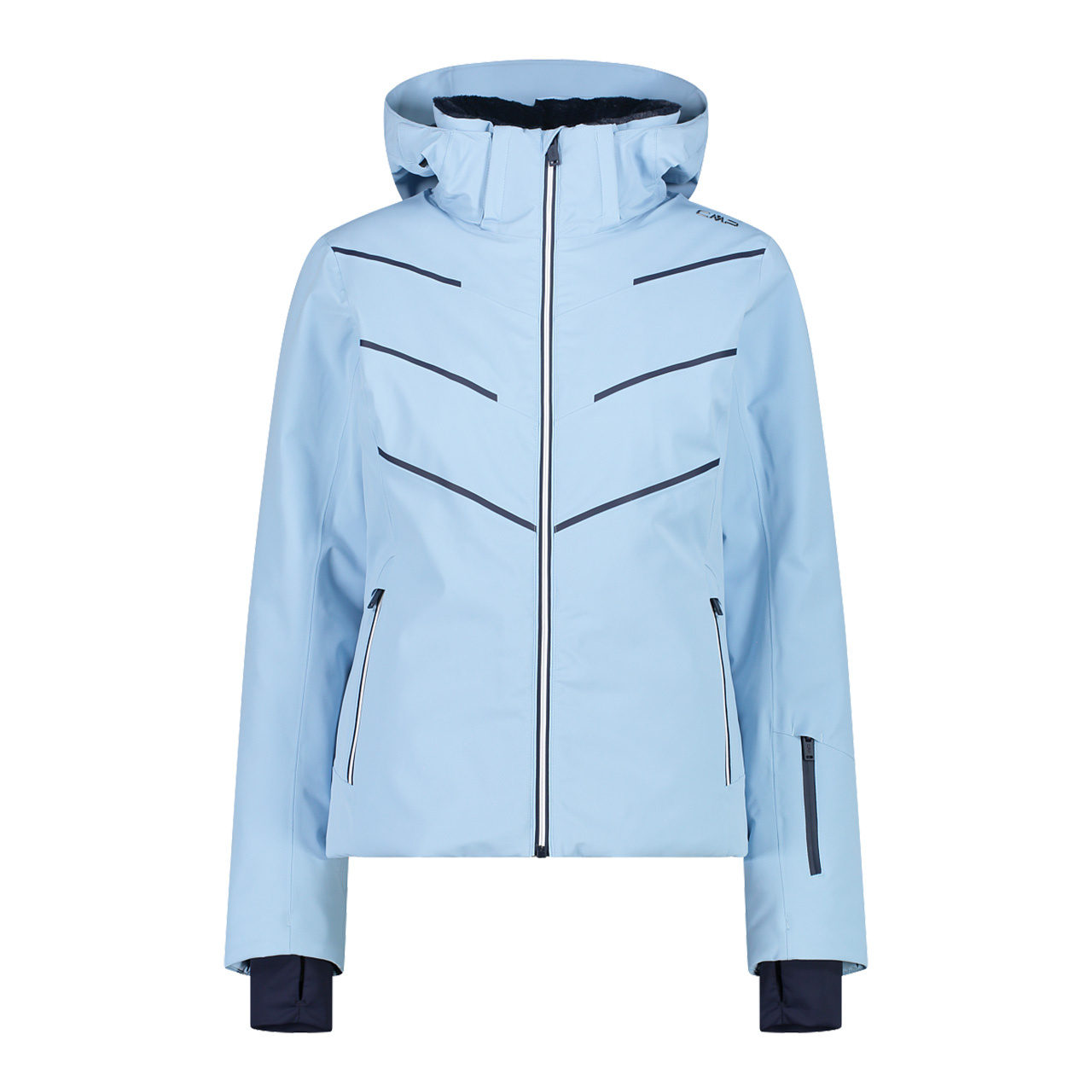CMP Damen Skijacke 4 Way Stretch Twill kristallblau - 42