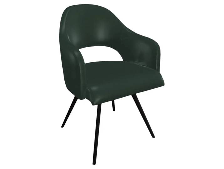 Stuhl Salesa Trendstühle / Farbe: Forest / Material: Leder