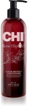 CHI Rose Hip Oil Conditioner condicionador para cabelo pintado 340 ml. Rose Hip Oil Conditioner
