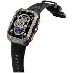 Blackview W80Pro-BLACK (46.80 mm, Schwarz, ohne SIM), Smartwatch