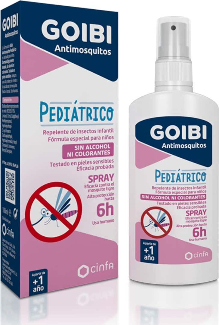 goibi antimosquitos pediátrico spray 100ml