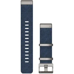 Garmin Acc, MARQ, QuickFit 22m (22 mm, Kunststoff), Uhrenarmband, Blau