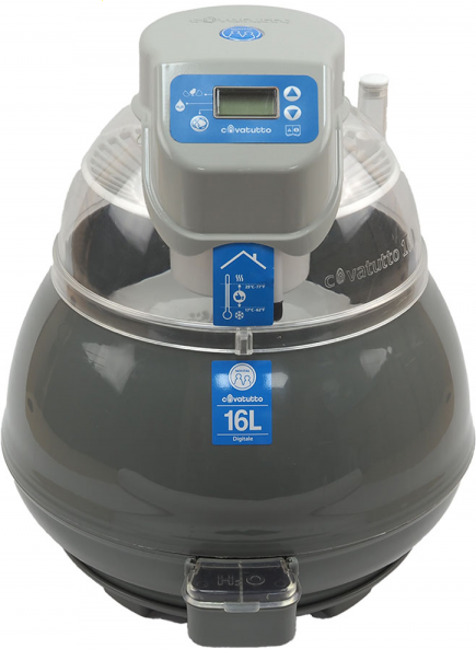 Novital Covatutto 16L Fan - Automatische Brutmaschine für Eier - 16 Eier