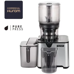 Hurom CP50 Gewerblicher Slow Juicer, 250 W, Platinum Silver