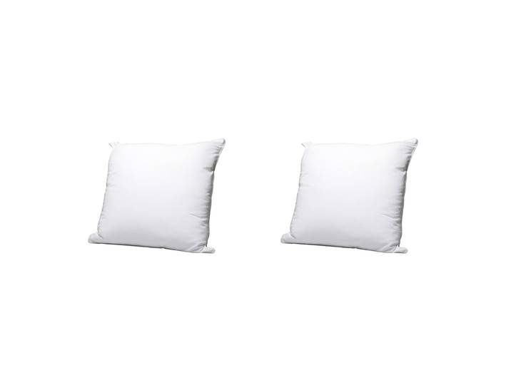 Lot de 2 oreillers éco moelleux enveloppe coton bio Someo 65x65