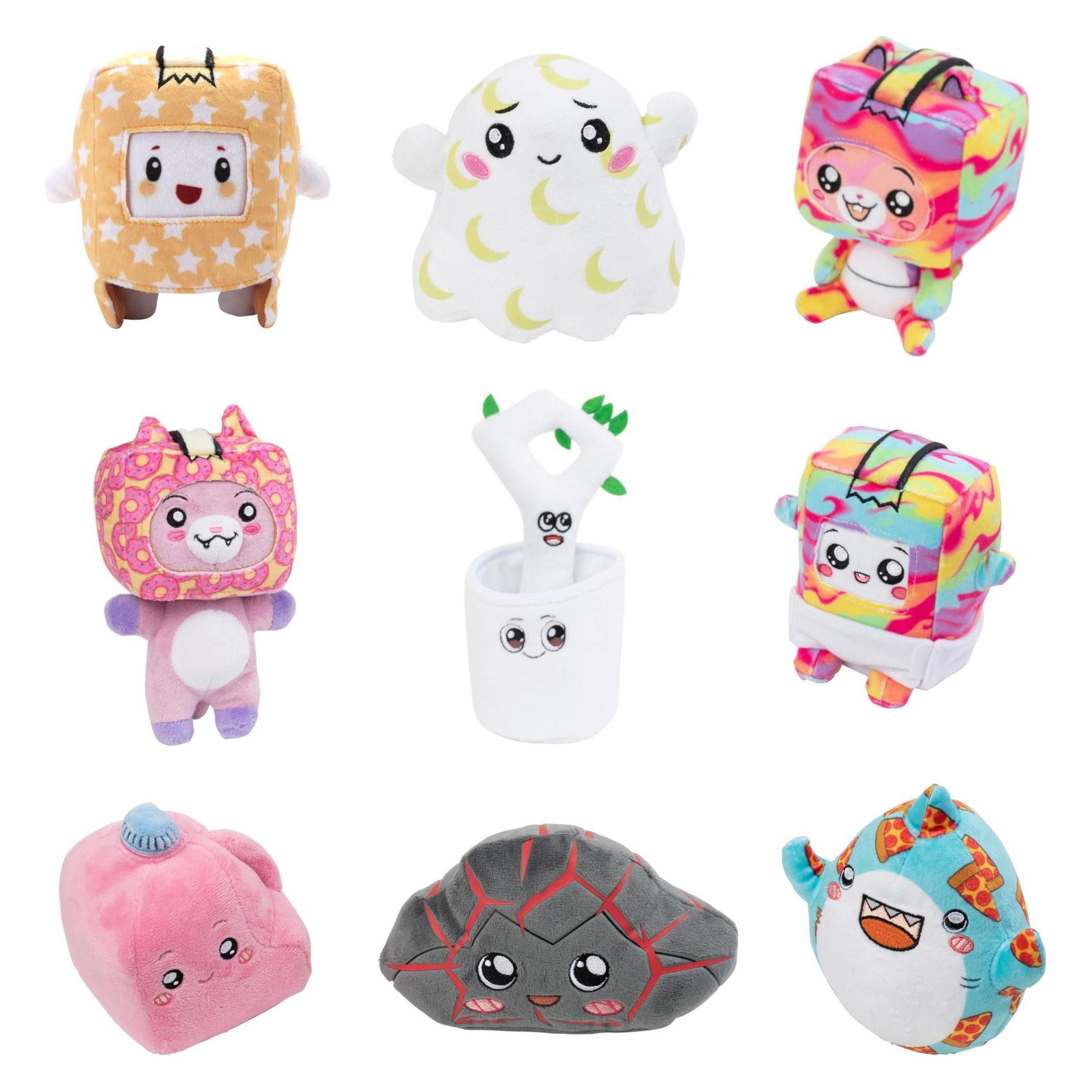 Lankybox Mini Mystery Plush, Series 2, Collectible Blind Box Mini Plush, Officially Licensed Merch (10 cm) (20232)