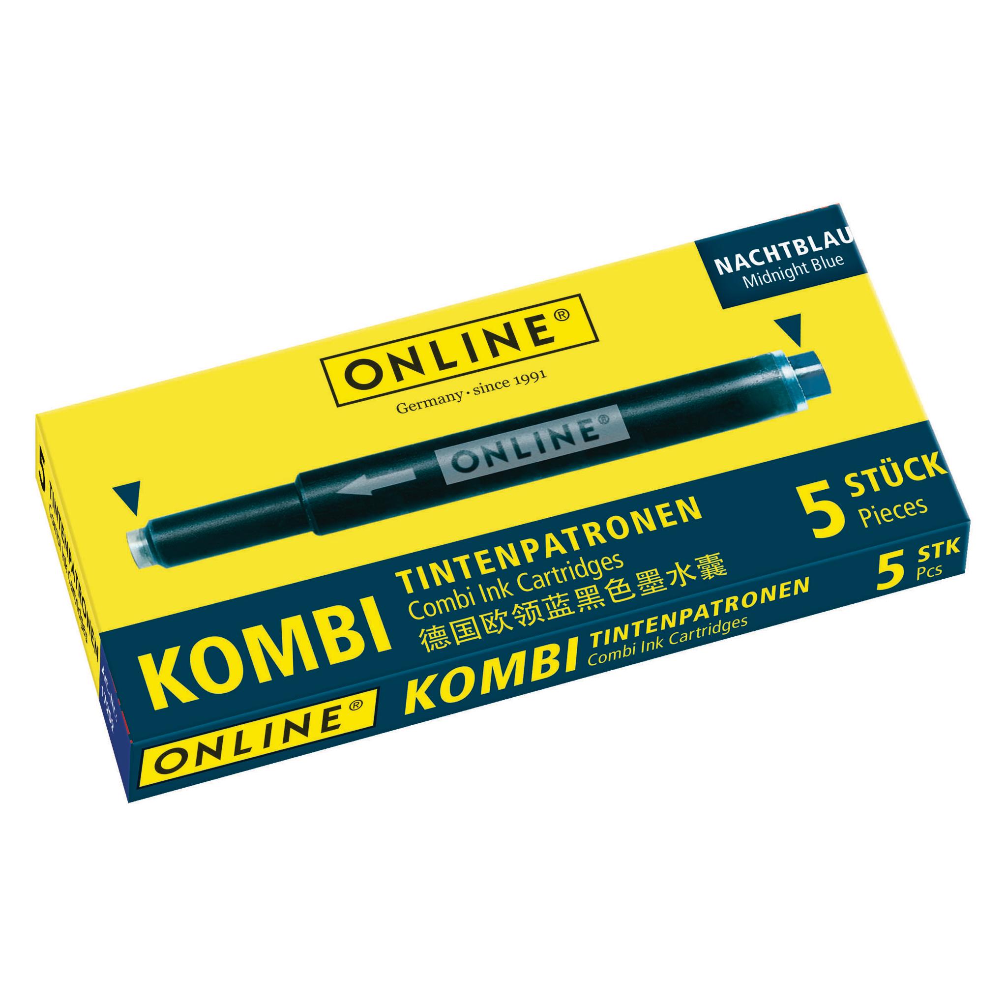 Online Tintenpatronen Kombi (Blau, 12 Stk.) (17056/12)