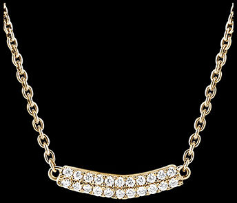 Edenly Halskette FraÃ®cheur - Isla - 18 Karat Gelbgold und Diamanten