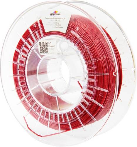 Spectrum Filaments 80272 PLA Glitter Filament PLA Glitter verzugsfrei 1.75mm 500g Stahlblau, Blau 1St.