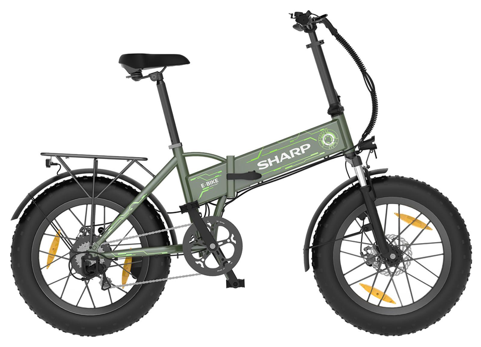 Sharp BK-FS08E-GG, 10,2 Ah, 52 km, 36 V, 4,5 h, 367,2 Wh, 28 kg