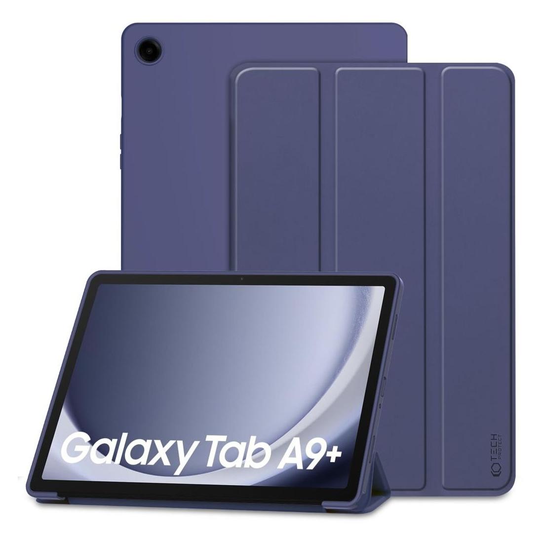 Tech-Protect Tahvelarvutikaaned Galaxy Tab A9+ 11" SmartCase, tumesinine (Samsung Galaxy Tab A9+) (THP2490)