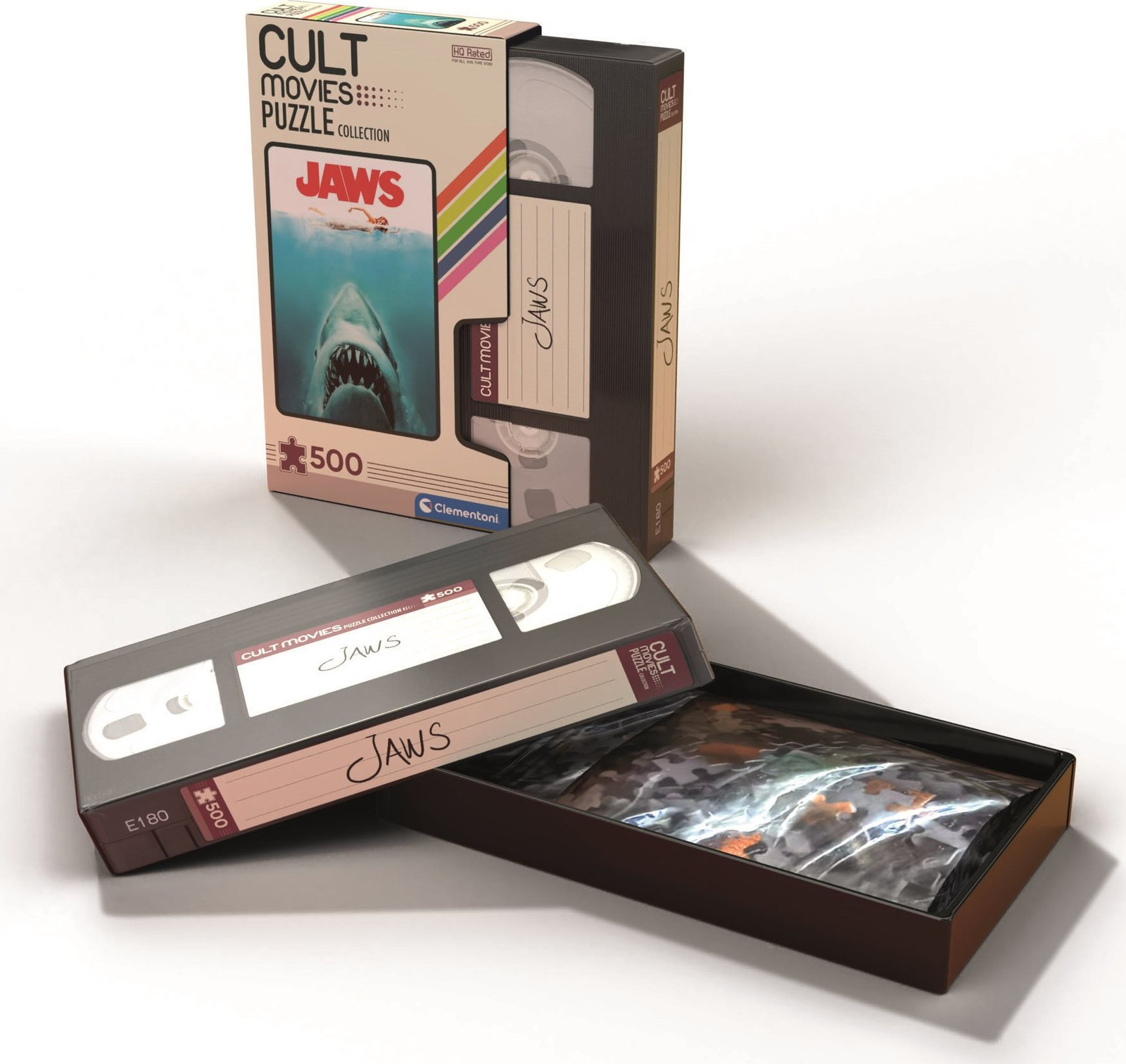 Clementoni Cult Films Puzzelcollectie Jaws 500 stukjes