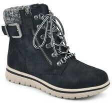 Women's Hearty Boot by Cliffs in Black Fabric (Size 7 M)