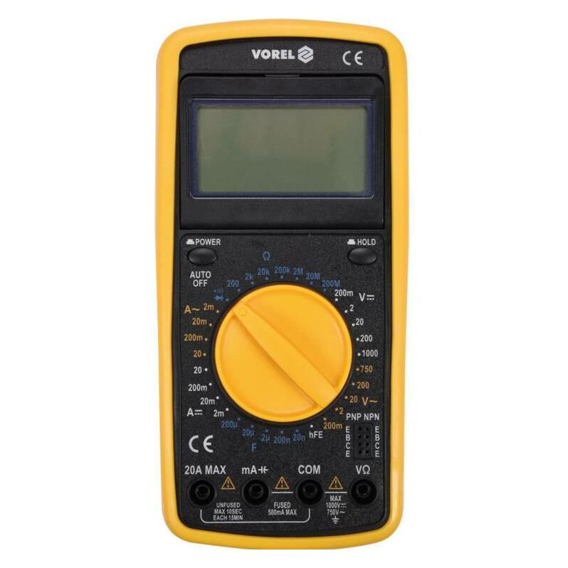 Toya Vorel Miernik Elektryczny Wielofunkcyjny Cyfrowy (Hand-Multimeter) (81775)