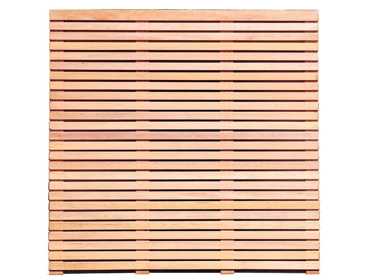 Schutting hardhout lamellen schutting 180x180cm (51pl.)