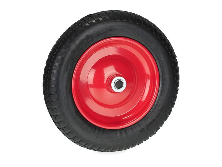 Schubkarrenrad 3.00-8 Rot-Schwarz
