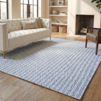 SAFAVIEH Handmade Natura Transitional Geometric Beige Wool Rug