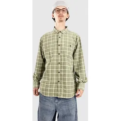 Vissla Rails Cord Printed Eco Hemd sage Gr. M