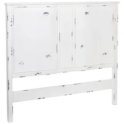 KOPFTEIL aus Holz, grau, 150x6x130cm