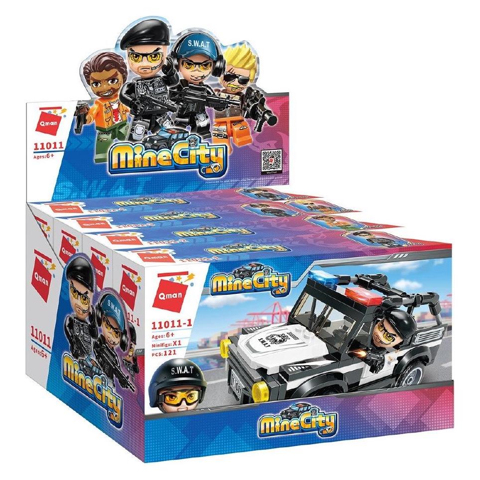 Qman Polizei Mini-Set (QMW11011-4)