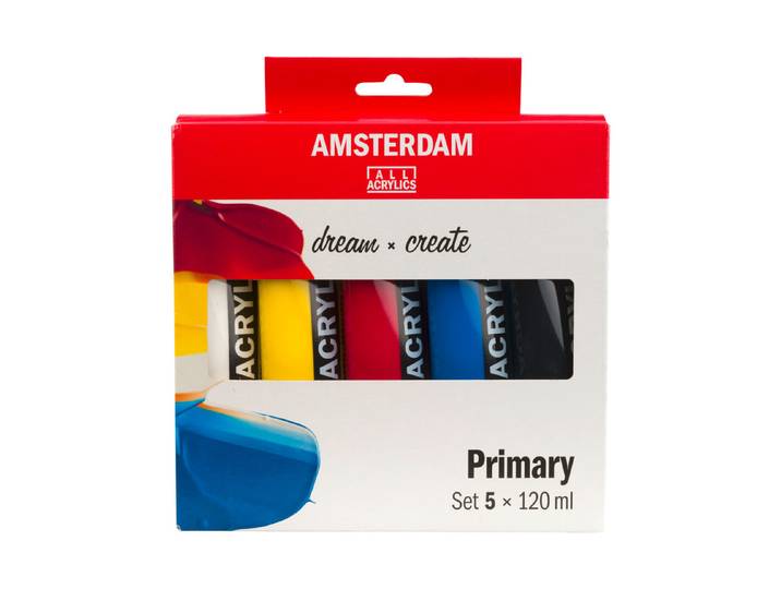 Amsterdam Acryl Set 5X120 ml