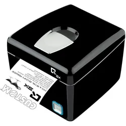 Custom Q3X PRINTER USB RS232 (RS-232, USB), Belegdrucker, Schwarz