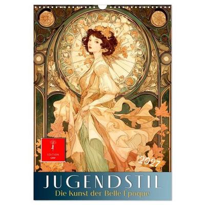 Jugendstil - Die Kunst der Belle Époque (Wandkalender 2027 DIN A3 hoch), CALVENDO Monatskalender