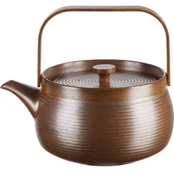 ASA Teekanne mit Holzgriff Japandi braun 1,5l
