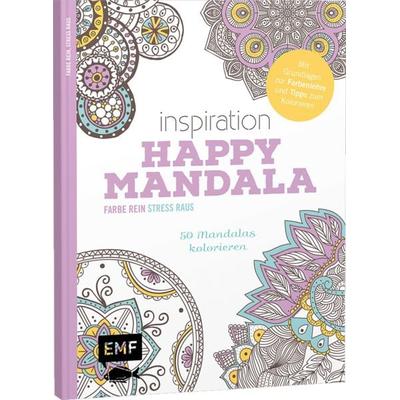Inspiration Happy Mandala, Taschenbuch von Edition Michael Fischer, Edition Michael Fischer / EMF Verlag, 978-3-86355-437-8