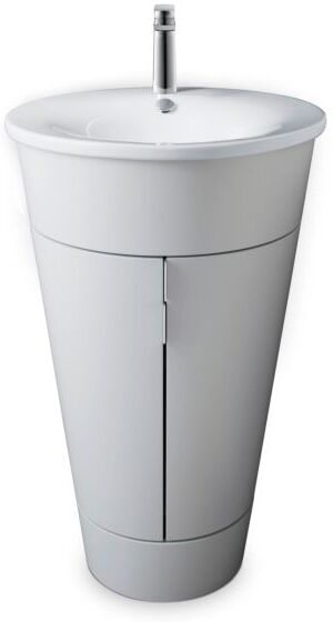 Duravit Starck 1 Waschtisch-Unterschrank S1952003636 56x60x82,5cm, stehend, weiß seidenmatt